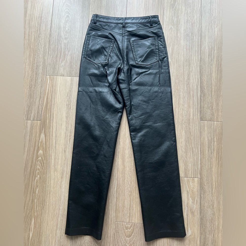 Wilfred Black Straight Leg Women's Jeans - Picture 2 of 4
